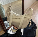 EVERCARRY | Nylon Shoulder Bag with Smart Compartments for Daily Use 2