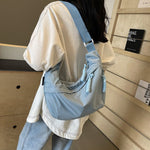 EVERCARRY | Nylon Shoulder Bag with Smart Compartments for Daily Use 6