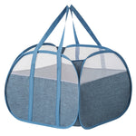 Easy Move Carry Laundry Basket with Reinforced Handles | Collapsible Design for Effortless Transport 5