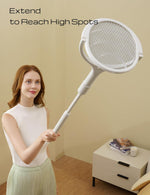 Eco-Friendly Electric Fly Swatter with 90-Degree Swivel Head | Rechargeable Pest Control Solution 4