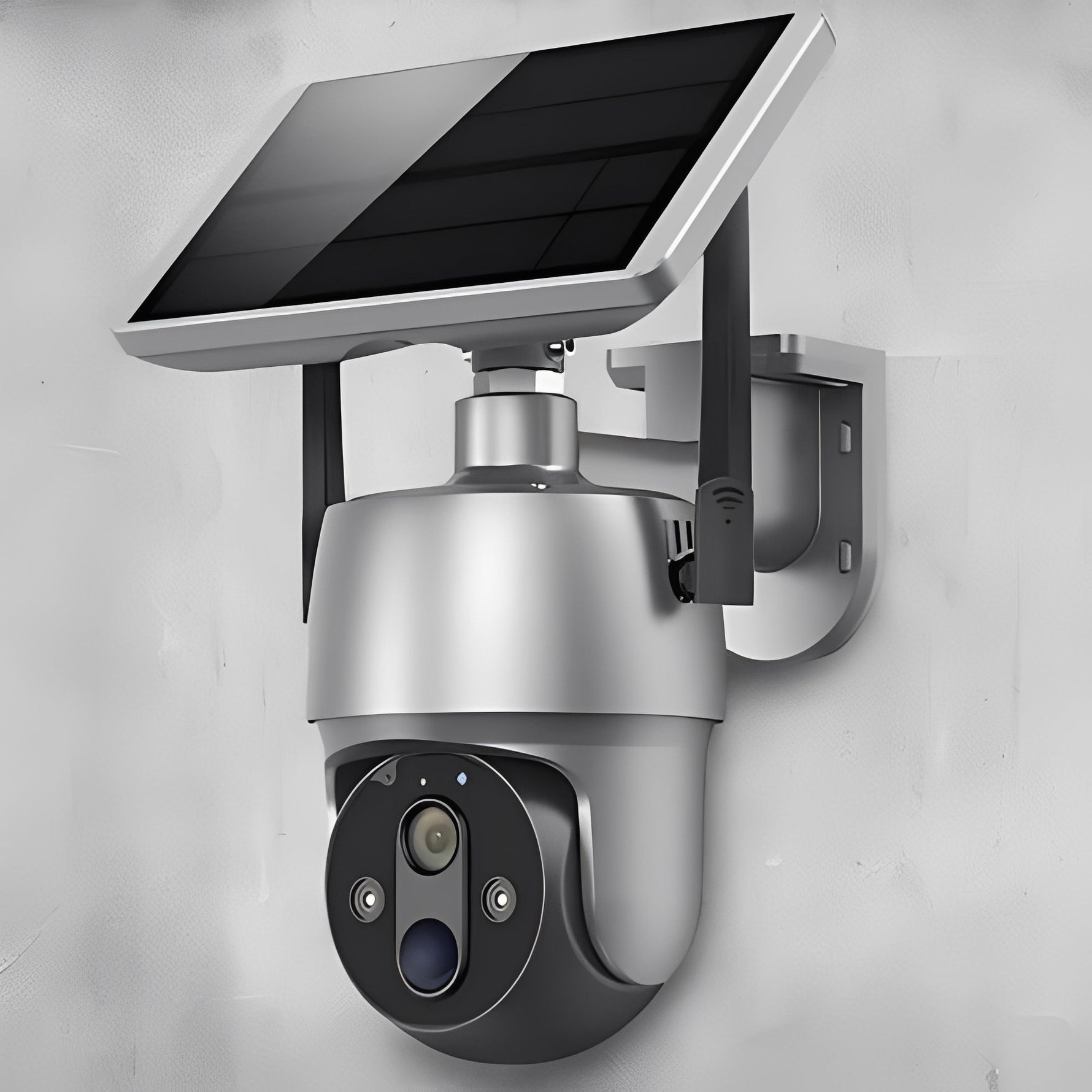 Eco-Friendly Outdoor Surveillance Camera with Solar Power & Motion Alerts | 1080P HD for Enhanced Security 0