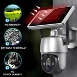 Eco-Friendly Outdoor Surveillance Camera with Solar Power & Motion Alerts | 1080P HD for Enhanced Security 1