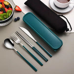 Eco-Friendly Portable Cutlery Set with Stainless Steel Utensils | Compact Dining Solution for Sustainable Mealtime 11