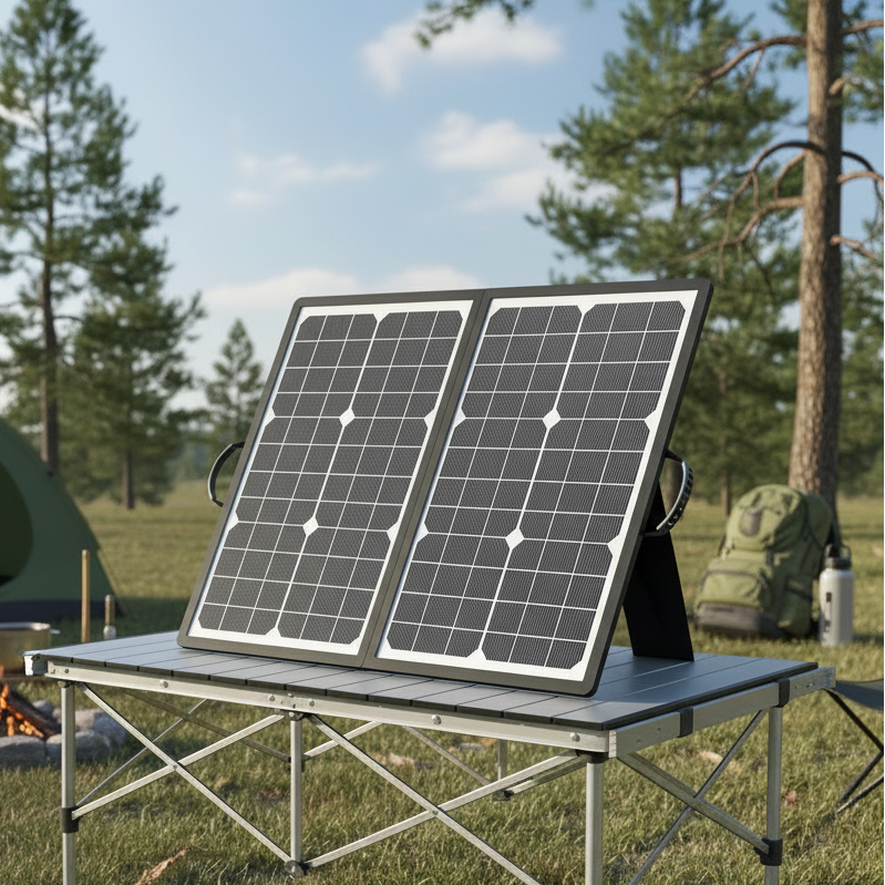 EcoCharge | 1000W Portable Solar Panel Kit with Multi-Port Charging | Durable Design for Outdoor Power 0