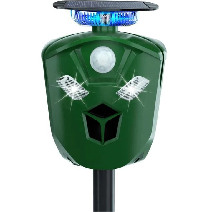 EcoGuard | 360-Degree Solar-Powered Animal Deterrent System with Smart Detection Technology | Effective Protection for Your Garden 0