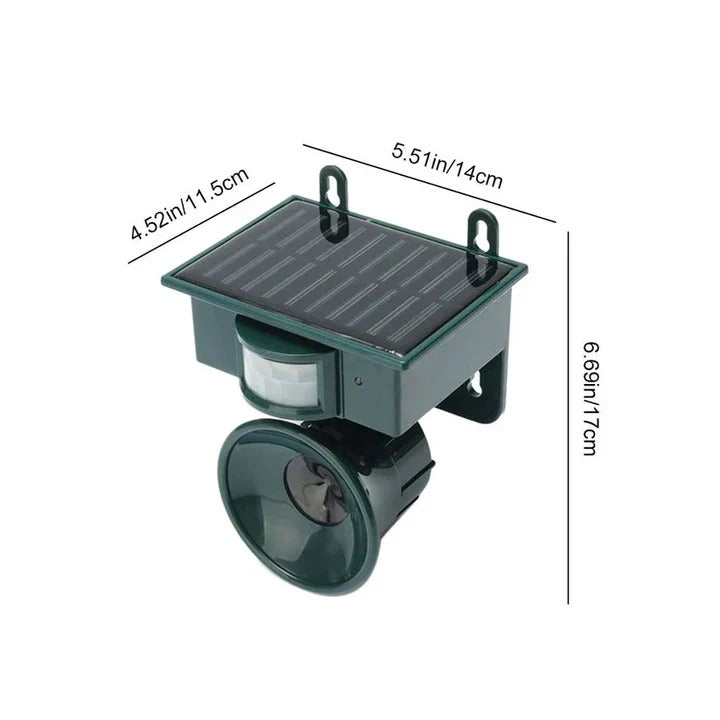 EcoGuard | Motion-Activated Bird Repeller with Customizable Sound | Effective Solution for Gardens and Patios 6