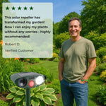 EcoGuard | Solar-Powered Ultrasonic Deer Repeller with Motion Sensor | Effective Protection for Gardens and Yards 4