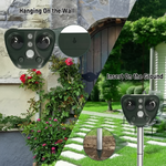 EcoGuard | Solar Ultrasonic Bird Repeller with LED Lights | Effective Pest Control for Gardens 4
