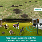 EcoGuard | Ultrasonic Animal Repeller with Solar Power & Motion Sensor | Effective Pest Control for Gardens 3