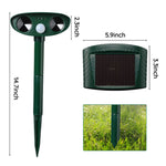 EcoGuard | Ultrasonic Animal Repeller with Solar Power & Motion Sensor | Effective Pest Control for Gardens 4