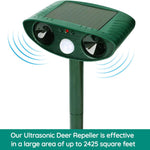 EcoGuard | Ultrasonic Animal Repeller with Solar Power & Motion Sensor | Effective Pest Control for Gardens 5
