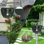 EcoGuard | Ultrasonic Bird Deterrent System with Solar Power & LED Lights | Humane Solution for Outdoor Spaces 4