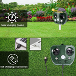 EcoGuard | Ultrasonic Bird Deterrent System with Solar Power & LED Lights | Humane Solution for Outdoor Spaces 5