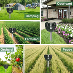 EcoGuard | Ultrasonic Bird Deterrent System with Solar Power & LED Lights | Humane Solution for Outdoor Spaces 7