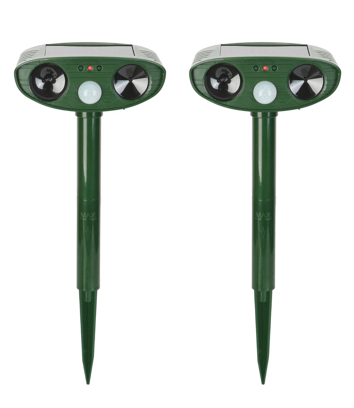 EcoGuard | Ultrasonic Chipmunk Repeller with Solar Power & Motion Sensor | Effective Pest Control for Gardens 0