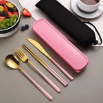 EcoLift | Cutlery Set with 304 Stainless Steel & Eco-Friendly Design | Portable Dining Solution for Sustainable Meals 6