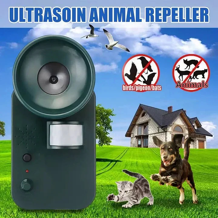 EcoShield | Wireless Ultrasonic Animal Deterrent with Motion Detection | Chemical-Free Cat and Bird Protection for Outdoor Spaces 6