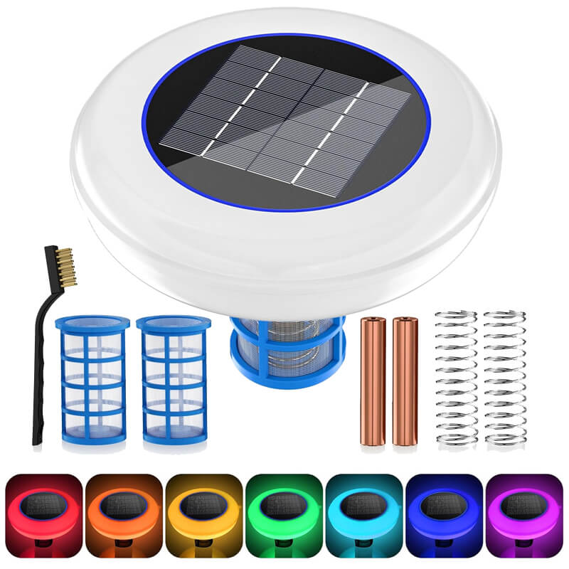 EcoWave | Solar Pool Ionizer with LED Light for Effortless Water Maintenance 0