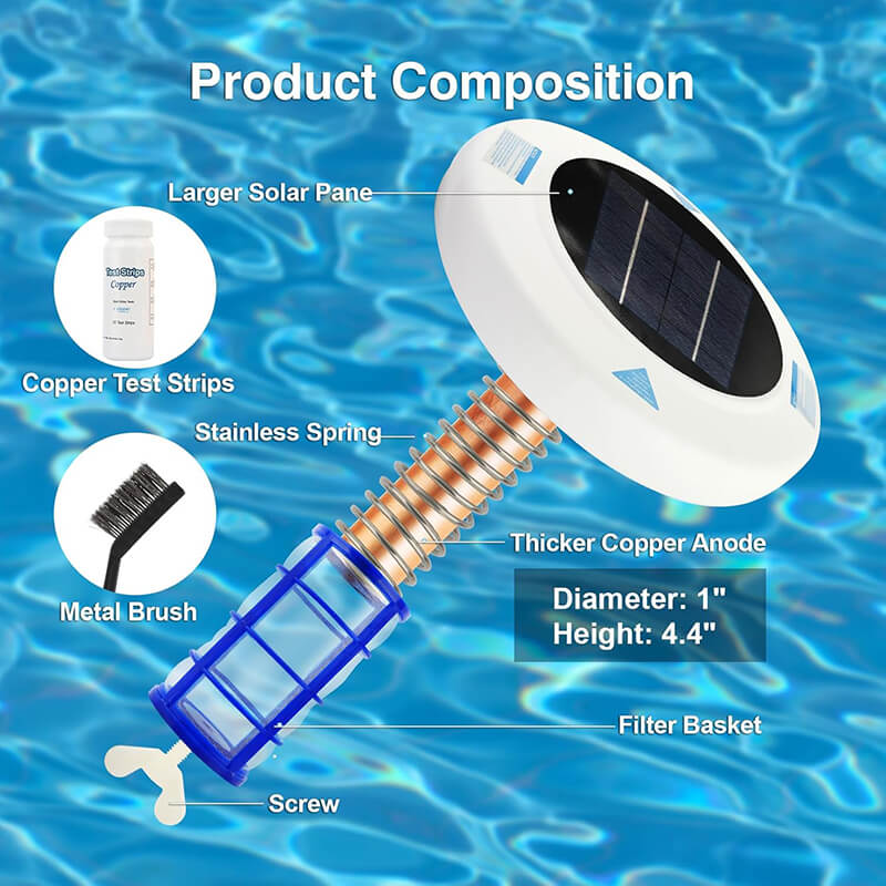 EcoWave | Solar Pool Ionizer with LED Light for Effortless Water Maintenance 5