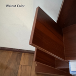 EcoWood | Stylish Eco-Friendly Walnut Bookshelves for Home Office 7