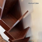 EcoWood | Stylish Eco-Friendly Walnut Bookshelves for Home Office 8
