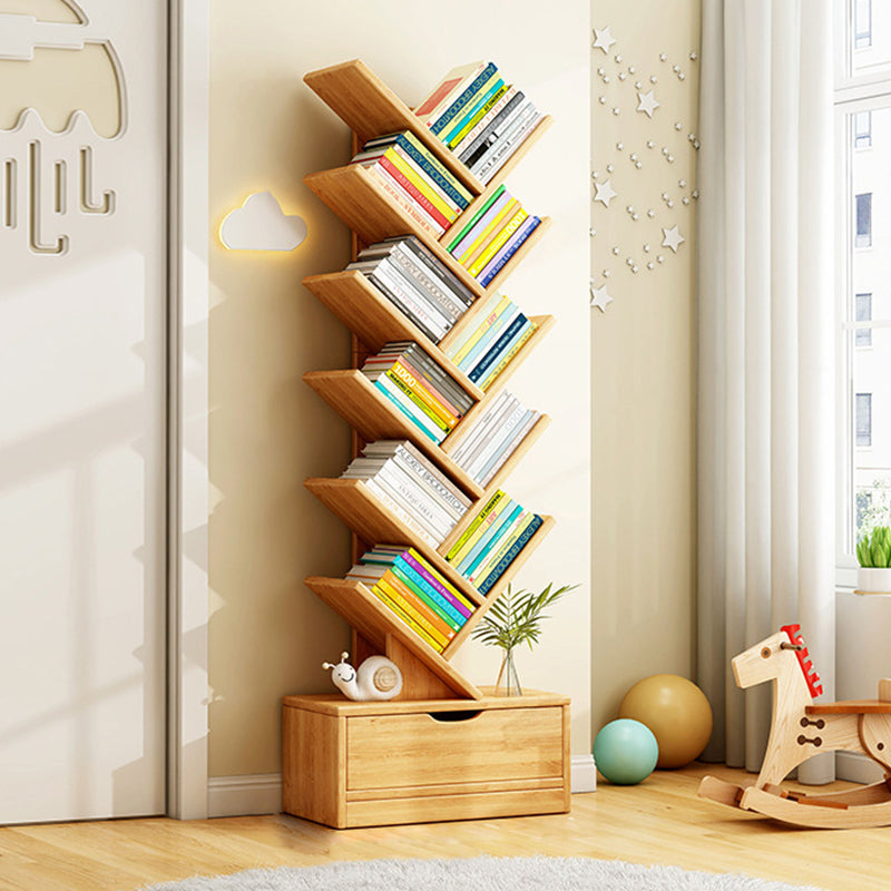 EcoWood | Stylish Eco-Friendly Walnut Bookshelves for Home Office 9