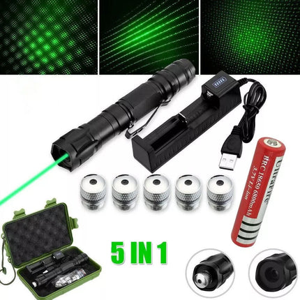 Eco Series | Green Laser Pointer with USB Rechargeable Battery | Perfect for Presentations & Stargazing 5