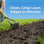 EdgeMaster | Lawn Edger with Crescent Blade & Serrated Edge | Efficient Tool for Clean Garden Borders 4