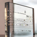 Educational Acrylic Periodic Table Display with 83 Real Elements & LED Lighting 4