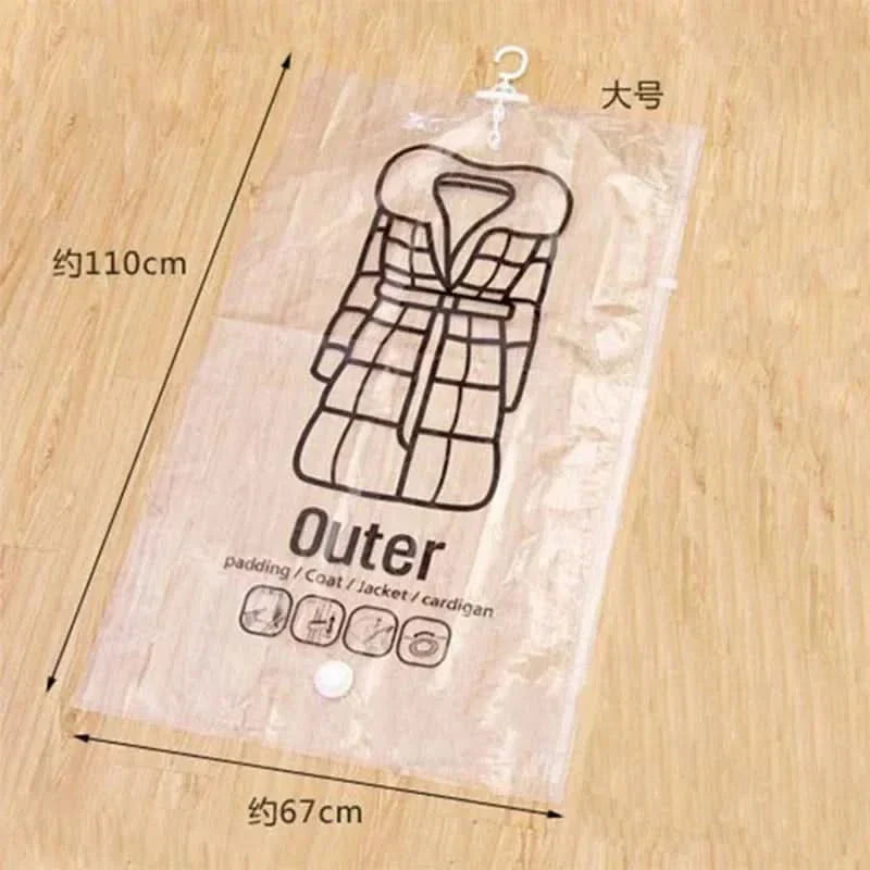 Efficient Vacuum Storage Bags for Clothes with Dustproof Design | Space-Saving Solution for Organized Closets 8