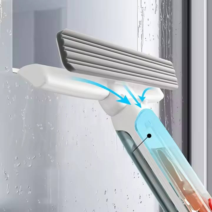 Effortless Clean | Telescopic Window Cleaner with Ergonomic Grip | Extended Reach for Streak-Free Shine 4