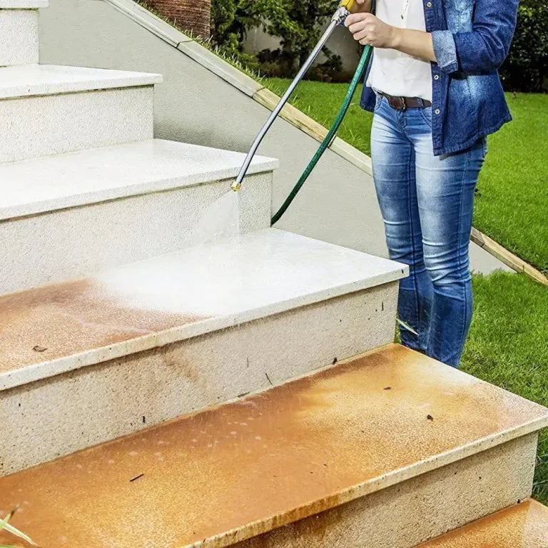 Effortless High-Pressure Nozzle | Durable Garden Hose Attachment with Dual Spray Options | Ergonomic Design for Easy Cleaning 0