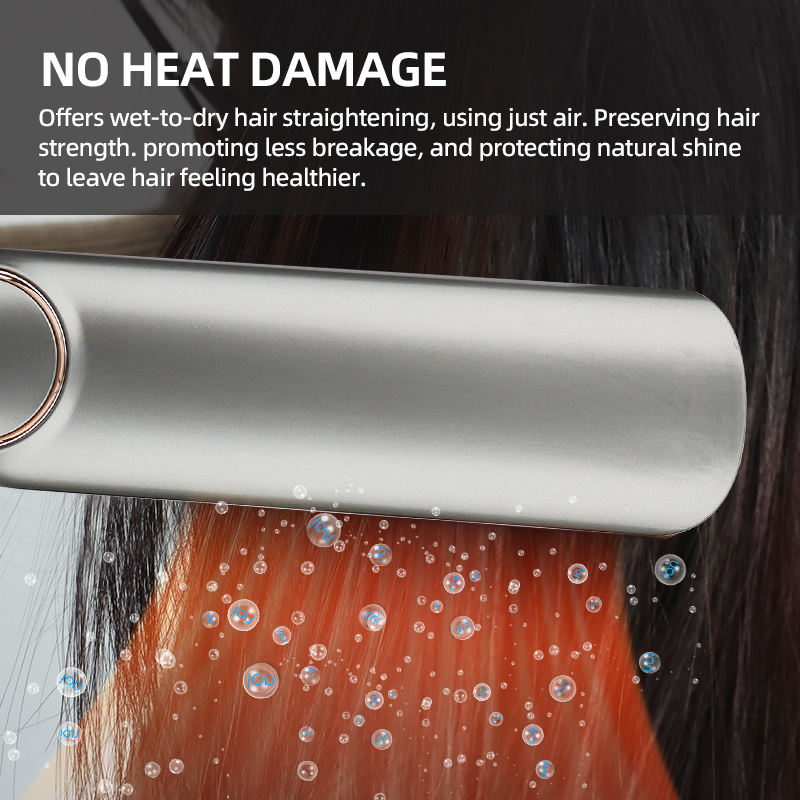Effortless Styling | 2-in-1 Hair Dryer & Straightener with Adjustable Heat for Smooth, Frizz-Free Hair 7