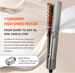 Effortless Styling | 2-in-1 Hair Dryer & Straightener with Adjustable Heat for Smooth, Frizz-Free Hair 8