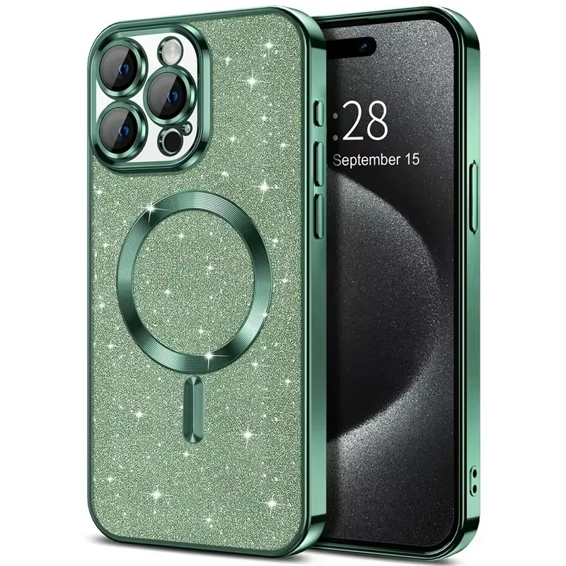 Electroplate Case for iPhone with MagSafe & Glitter Finish | Stylish Protection 0