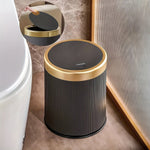 Elegance Touch Bin | Oval Touchless Trash Can with Dual Bucket | Stylish Design for Clean Living 4