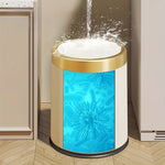Elegance Touch Bin | Oval Touchless Trash Can with Dual Bucket | Stylish Design for Clean Living 8
