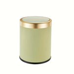 Elegance Touch Bin | Oval Touchless Trash Can with Dual Bucket | Stylish Design for Clean Living 9