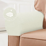 Elegant Armrest Covers | Stretch Spandex Set of 2 in Bordeaux for Stylish Protection 18