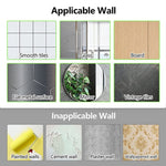 Elegant Bathroom Shelves | Floating Shower Shelf with Metal Suction Cups | Stylish Storage Solution for Easy Organization 2