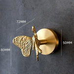 Elegant Brass Wall Hooks | Handmade Animal Designs for Functional Decor 8