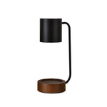 Elegant Candle Warmer Lamp with Dimmable Light & Wooden Base | Japanese Minimalist Design for Relaxation 5