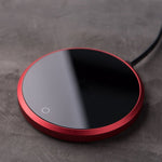 Elegant Ceramic Mug Warmer Coaster with Temperature Control & Auto Shut-Off 0