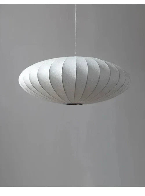 Elegant Crystal Pendant Lighting with Silk Shades | Luxurious Home Decor Lighting for Warm Ambiance 5