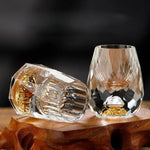 Elegant Cut Crystal Shot Glasses Set | Timeless Design with Diamond-Cut Finish for Celebrations 2