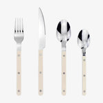 Elegant Cutlery Set | 24-Piece Stainless Steel Flatware with Black Handles | Durable Design for Stylish Dining 10