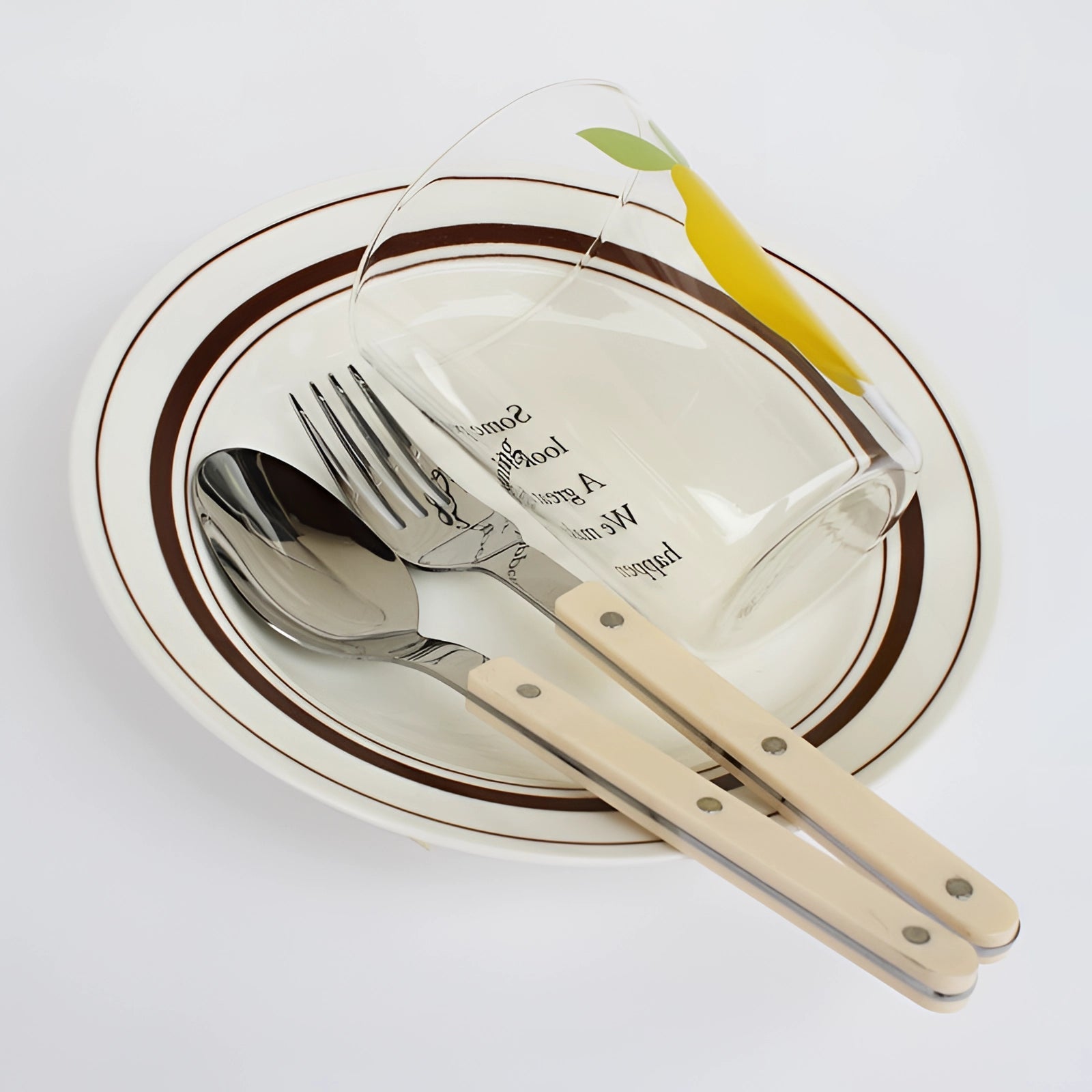 Elegant Cutlery Set | 24-Piece Stainless Steel Flatware with Black Handles | Durable Design for Stylish Dining 7