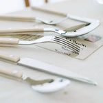 Elegant Dining | 24-Piece Silverware Set with Engraved Design | Premium Stainless Steel Cutlery for Memorable Meals 6