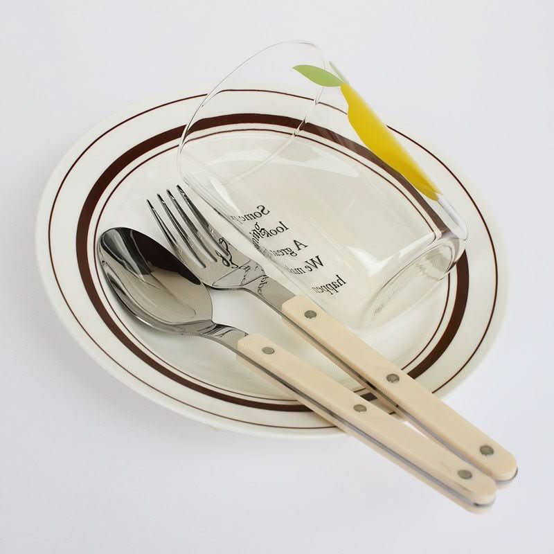 Elegant Dining | 24-Piece Silverware Set with Engraved Design | Premium Stainless Steel Cutlery for Memorable Meals 7