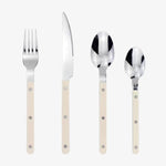 Elegant Dining | 24-Piece Silverware Set with Engraved Design | Premium Stainless Steel Cutlery for Memorable Meals 8